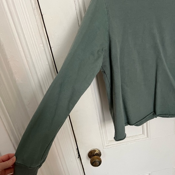OkayOK Montreal Sweatshirt in Eucalyptus - Picture 4 of 6
